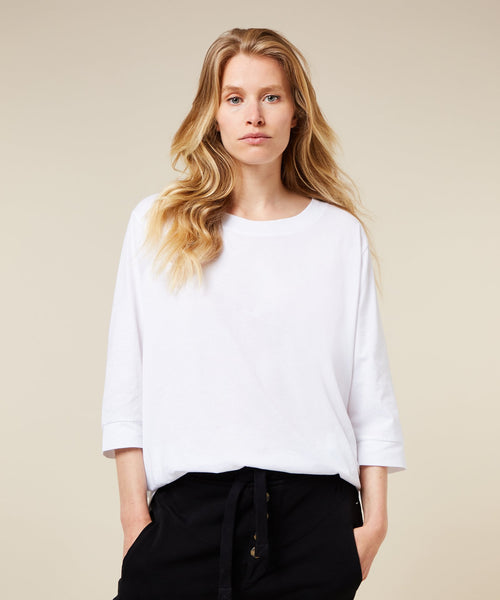 3/4 sleeve tee cotton