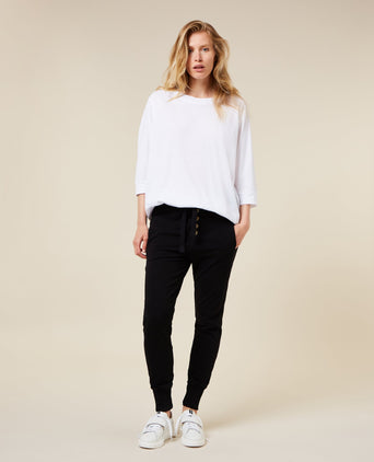 3/4 sleeve tee cotton