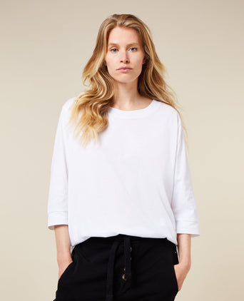 3/4 sleeve tee cotton