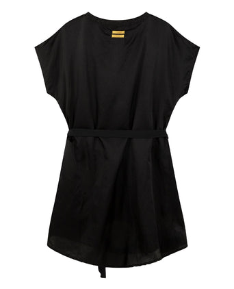 a-line dress silk demo